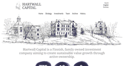 Desktop Screenshot of hartwallcapital.fi