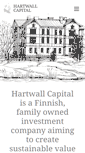 Mobile Screenshot of hartwallcapital.fi